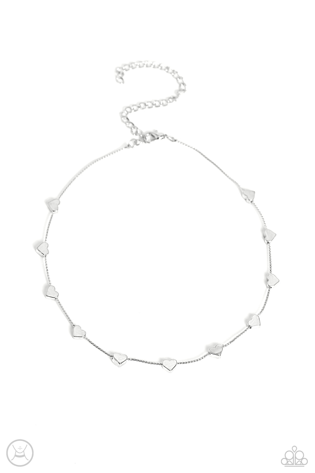 Public Display of Affection - Silver - Paparazzi Accessories