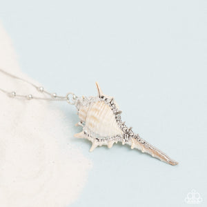 Sea CONCH - White - Paparazzi Accessories