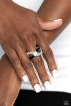 Load image into Gallery viewer, CROSSED and Found - Black - Paparazzi Accessories