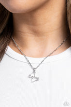 Load image into Gallery viewer, Butterfly Lullaby - White - Paparazzi Accessories