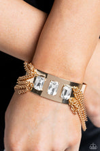 Load image into Gallery viewer, CHAIN Showers - Gold - Paparazzi Accessories
