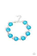 Load image into Gallery viewer, Enchanted Emblems - Blue - Paparazzi Accessories