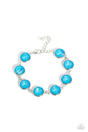Enchanted Emblems - Blue - Paparazzi Accessories