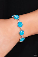 Load image into Gallery viewer, Enchanted Emblems - Blue - Paparazzi Accessories