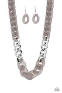 Curb Your Enthusiasm - Silver - Paparazzi Accessories