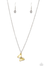 Load image into Gallery viewer, Butterfly Lullaby - Yellow - Paparazzi Accessories