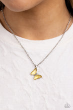 Load image into Gallery viewer, Butterfly Lullaby - Yellow - Paparazzi Accessories