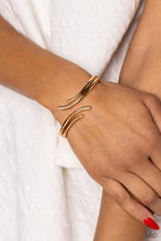Load image into Gallery viewer, Elven Elegance - Gold - Paparazzi Accessories