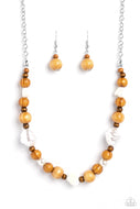 All In WOOD Time - Brown - Paparazzi Accessories