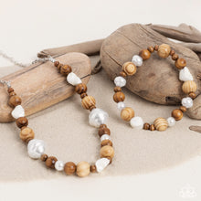 Load image into Gallery viewer, All In WOOD Time - Brown - Paparazzi Accessories