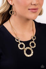 Load image into Gallery viewer, Rounded Redux - Gold - Paparazzi Accessories