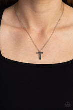 Load image into Gallery viewer, Leave Your Initials - Silver - T - Paparazzi Accessories