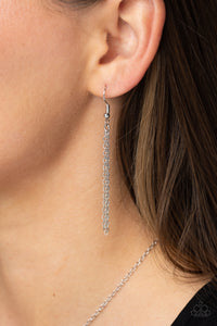 Leave Your Initials - Silver - T - Paparazzi Accessories