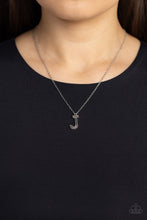Load image into Gallery viewer, Leave Your Initials - Silver - J - Paparazzi Accessories