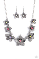 Free FLORAL - Pink - Paparazzi Accessories
