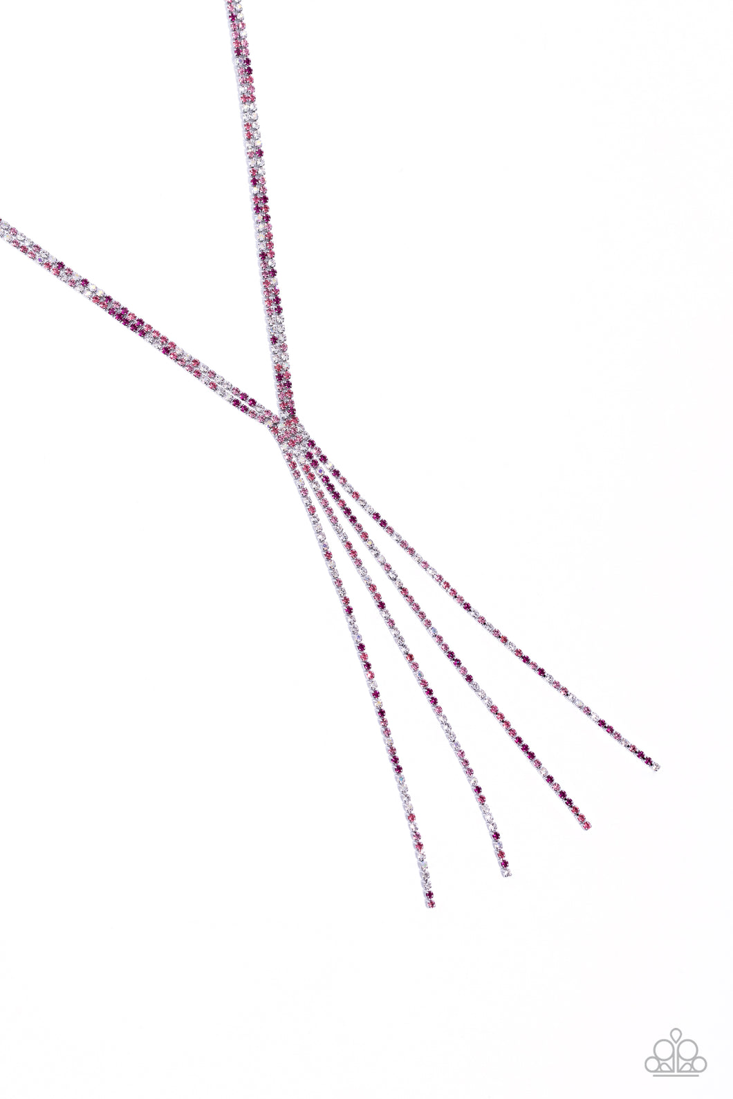 Jazz STRANDS - Pink - Paparazzi Accessories