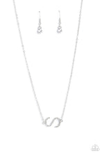 Load image into Gallery viewer, INITIALLY Yours - S - White - Paparazzi Accessories