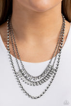 Load image into Gallery viewer, Dripping in Stardust - Stardust Shower - Black - Paparazzi Accessories