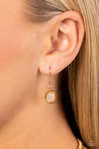 Abstract Adornment - Gold - Paparazzi Accessories