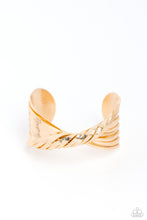 Load image into Gallery viewer, Radiant Ribbons - Gold - Paparazzi Accessories