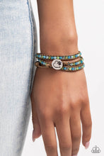 Load image into Gallery viewer, PAW-sitive Thinking - Blue - Paparazzi Accessories