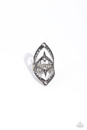 Daring Diamonds - Silver - Paparazzi Accessories