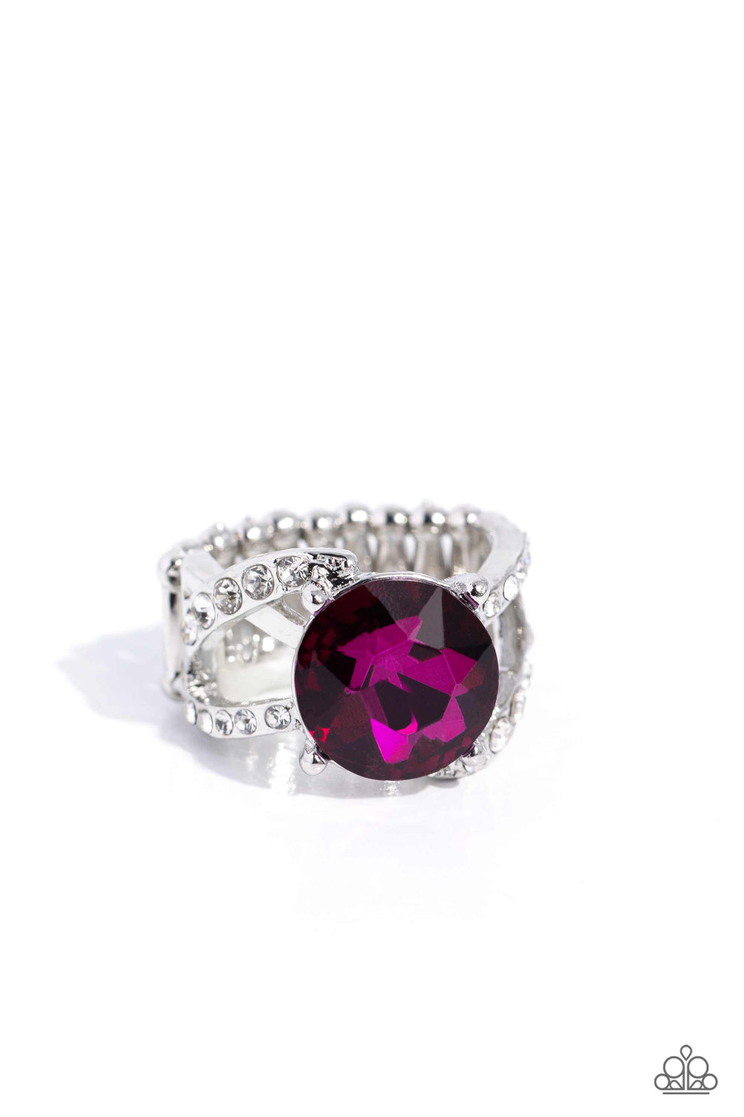 Scintillating Swirl - Pink - Paparazzi Accessories