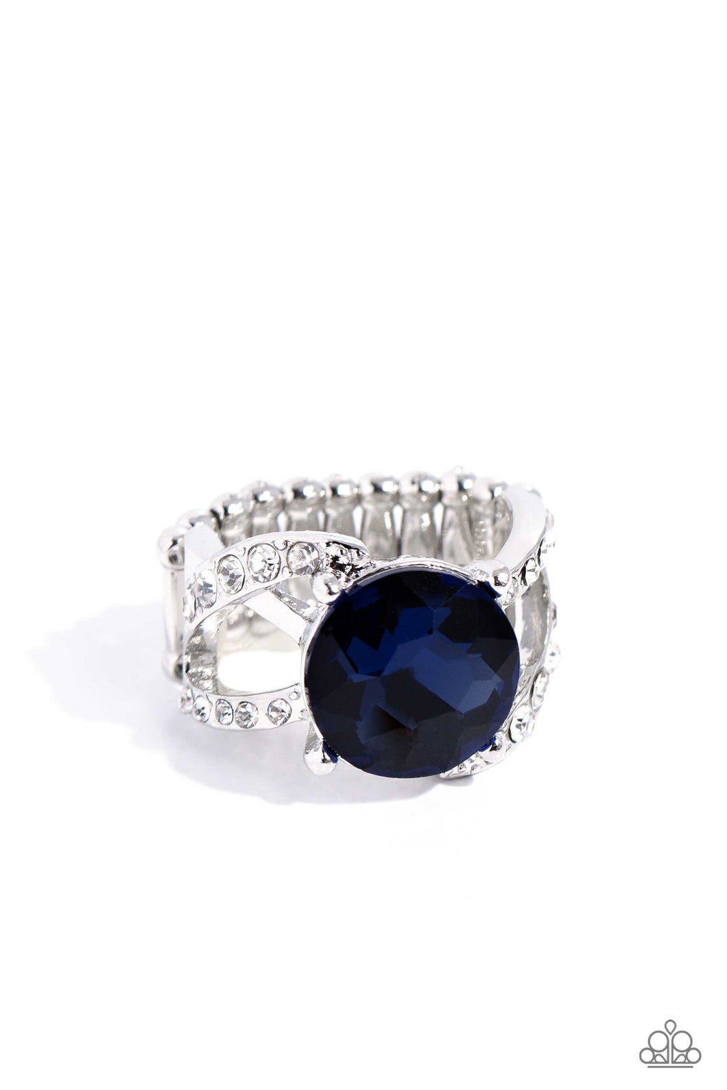 Scintillating Swirl - Blue - Paparazzi Accessories