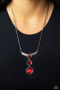 Alluring Andante - Red - Paparazzi Accessories