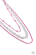 Mardi Gras Mayhem - Pink - Paparazzi Accessories
