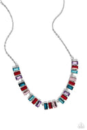 Elite Emeralds - Red - Paparazzi Accessories