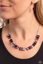 Load image into Gallery viewer, Elite Emeralds - Red - Paparazzi Accessories