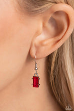 Load image into Gallery viewer, Elite Emeralds - Red - Paparazzi Accessories