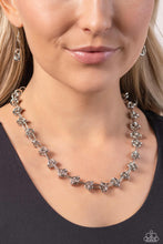 Load image into Gallery viewer, Knotted Kickoff - Silver - Paparazzi Accessories