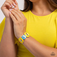 Load image into Gallery viewer, Painted Pairing - Yellow - Paparazzi Accessories