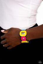 Load image into Gallery viewer, Painted Pairing - Yellow - Paparazzi Accessories