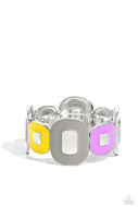 Painted Pairing - Silver - Paparazzi Accessories