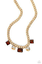 Load image into Gallery viewer, Alternating Audacity - Brown - Paparazzi Accessories