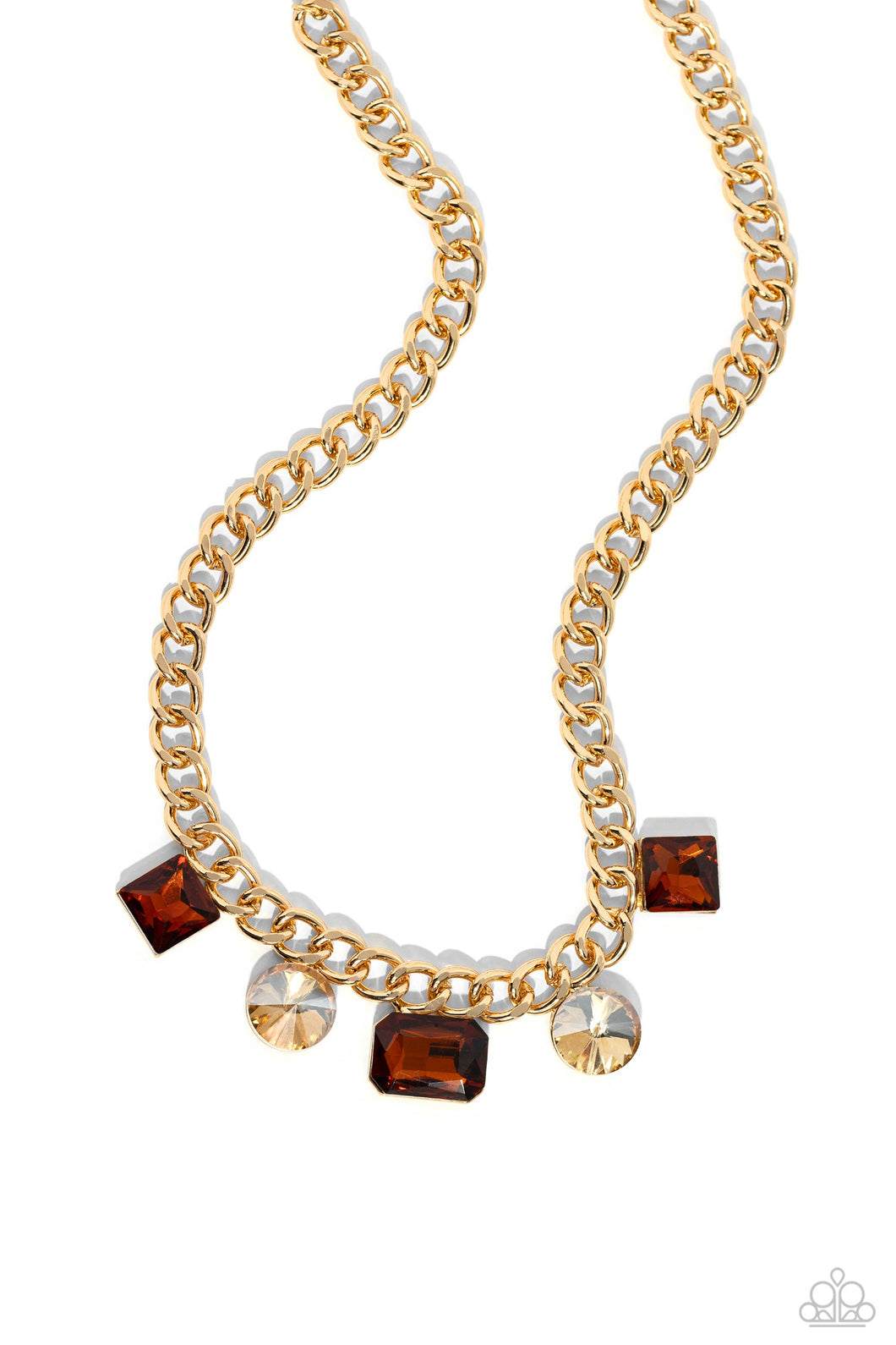 Alternating Audacity - Brown - Paparazzi Accessories