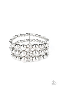 Icing On The Top - White - Paparazzi Accessories