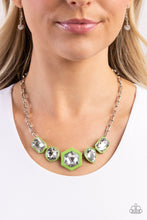 Load image into Gallery viewer, Evolving Elegance - Changing Class - Developing Dignity - Transforming Taste - Green - Paparazzi Accessories