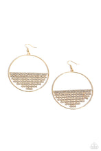 Load image into Gallery viewer, Fierce Fringe - Gold - Paparazzi Accessories