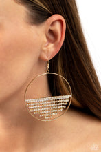 Load image into Gallery viewer, Fierce Fringe - Gold - Paparazzi Accessories