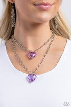 Load image into Gallery viewer, Layered Love - Purple - Paparazzi Accessories
