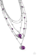 SASS with Flying Colors - Purple - PaparazziAccessories