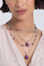 Load image into Gallery viewer, SASS with Flying Colors - Purple - PaparazziAccessories