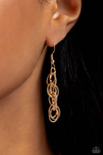 Load image into Gallery viewer, Braided Ballad - Gold - Paparazzi Accessories