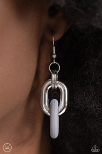 Contrasting Couture - Candid Contrast - Silver - Paparazzi Accessories