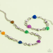 Load image into Gallery viewer, My HEARTBEAT Will Go On - I Can Feel Your Heartbeat - Multi - Paparazzi Accessories