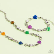 My HEARTBEAT Will Go On - I Can Feel Your Heartbeat - Multi - Paparazzi Accessories
